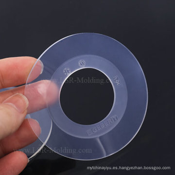 Junta de sello de goma de silicona líquida transparente de alta calidad